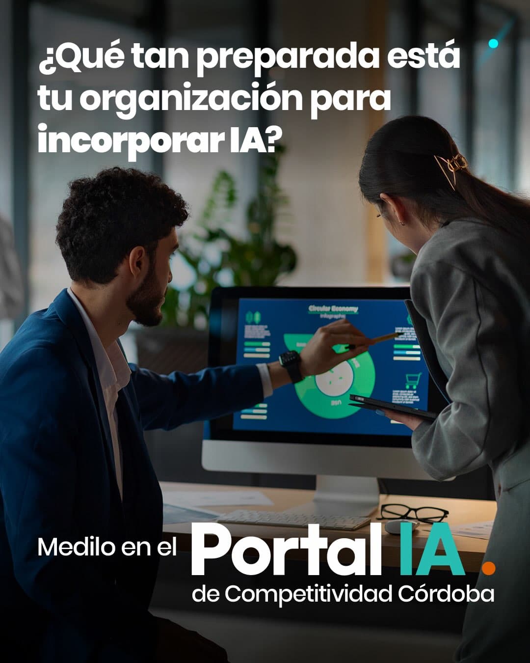 La inteligencia artificial está transformando la forma en que las organizaciones producen, trabajan y toman decisiones. 💫